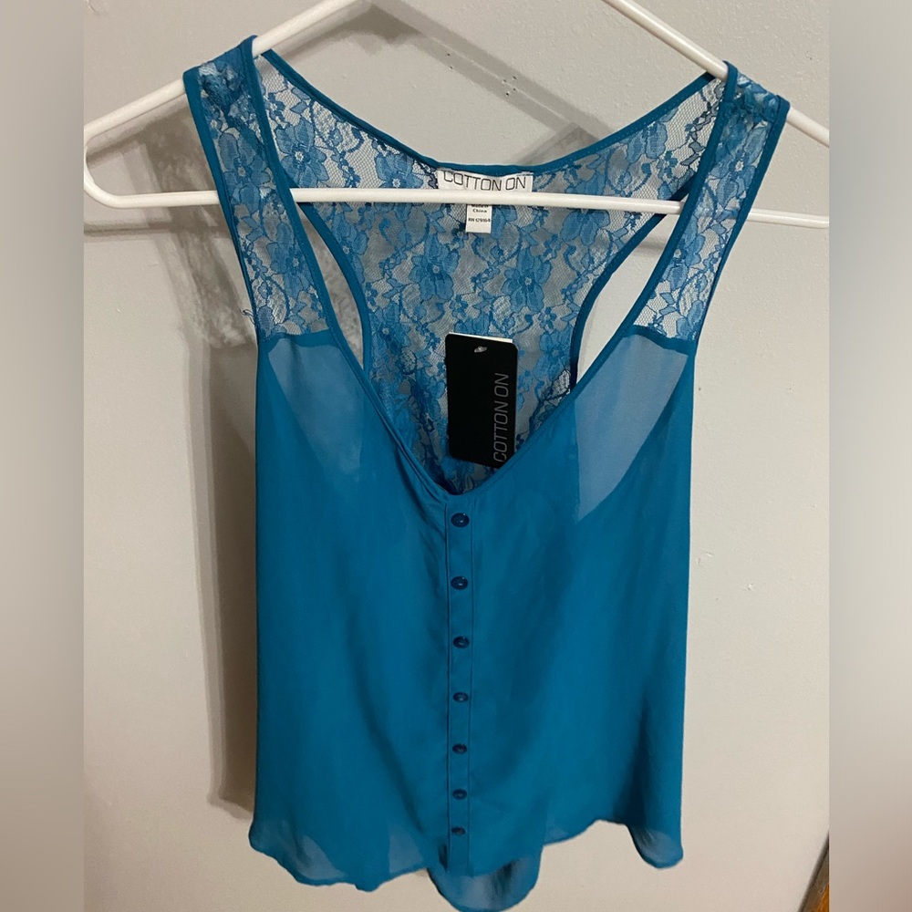 NWT! Cotton On Trevally Mullet Top